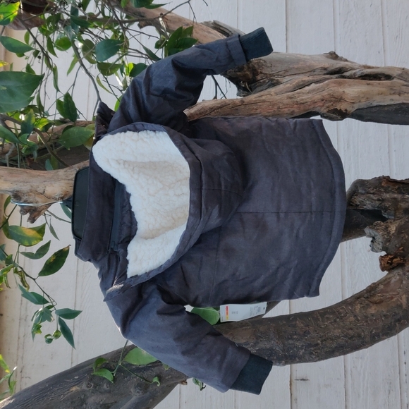 Okie dokie baby boy's jacket size 12M color grey - Picture 6 of 9